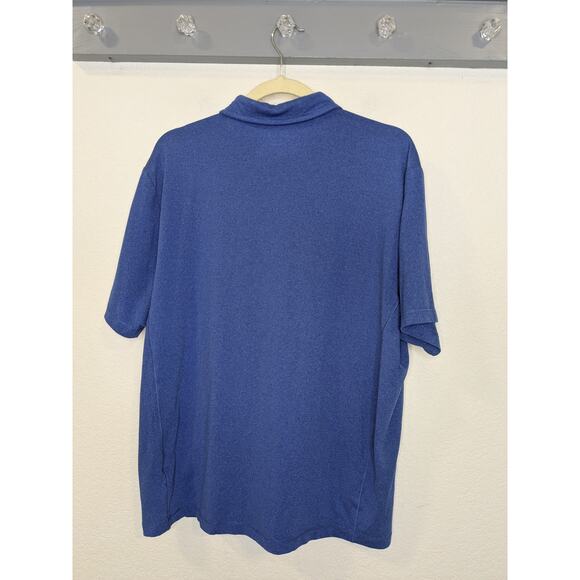 UNTUCKit Clavidor 31436 Short Sleeve Casual Polo Shirt in Blue Mens Size XL - Picture 5 of 10